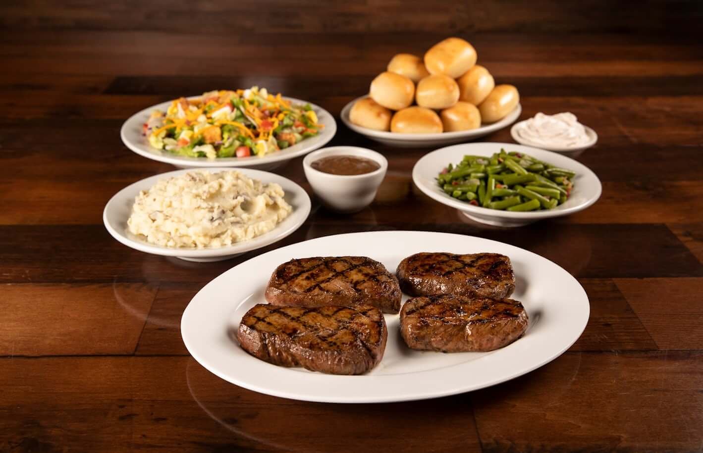 Family Sized Sirloins*