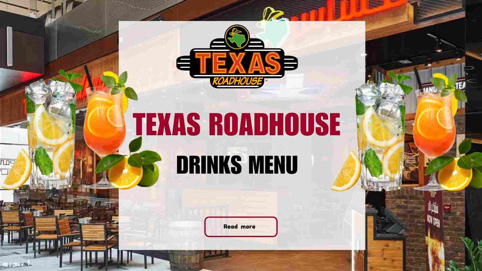 Texas Roadhouse Drinks